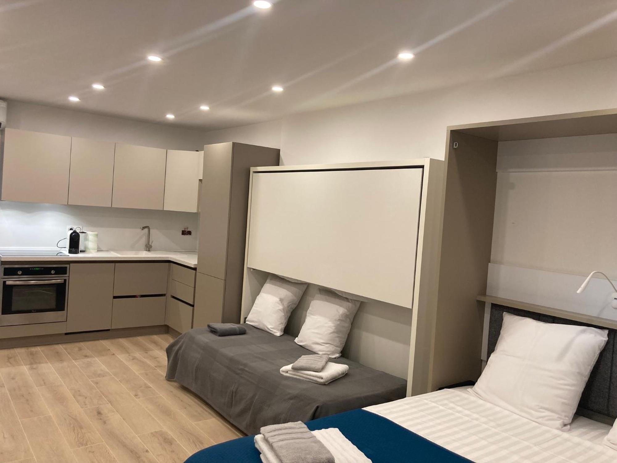Studio La Cigale Bord De Mer مينتون المظهر الخارجي الصورة